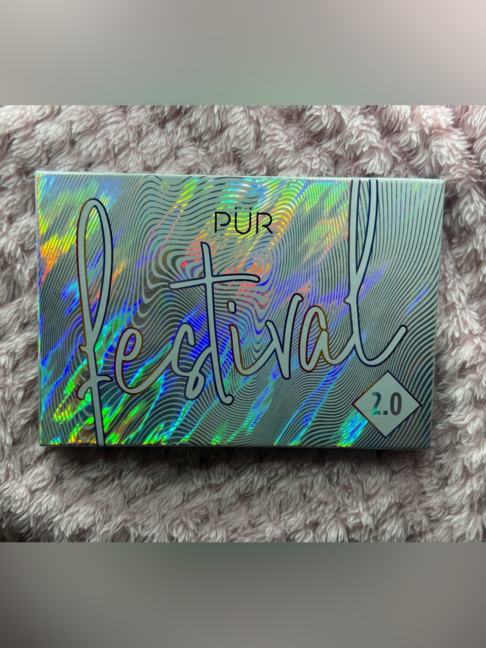 PUR Holographic Festival 2.0 Palette - Iridescent Silver